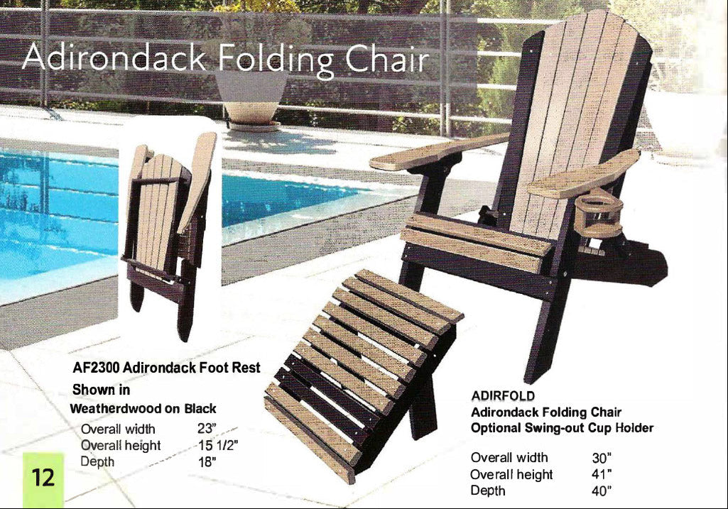 Adirondack Folding Chair