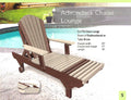 Adirondack Chaise Lounge
