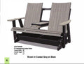 Contemporary Settee Glider