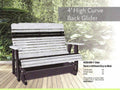 High Curve Back Glider