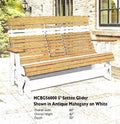High Curve Back Settee Glider